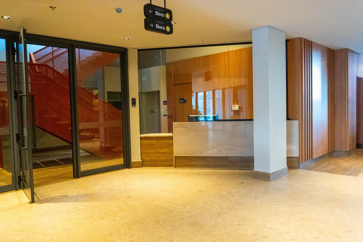 Hall de entrada finalizado