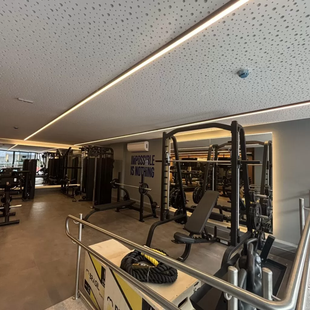 Union Gym - imagem do espaço pronto